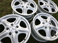 4 x Orig. Oldtimer Mercedes Benz 6,5x15" ET44 , Nr.: B66470079 f&uuml;r W124 u.a.