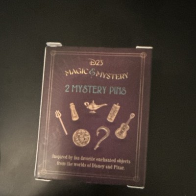 Disney Magic & Mystery Enchanted Objects Mystery Pin Set Disneyland Exclusive