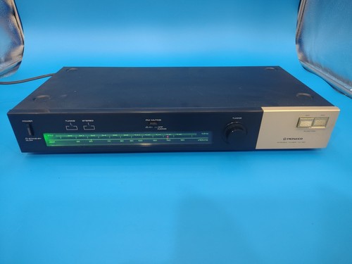 Vintage PIONEER TX-130 Stereo Tuner AM/FM Home Audio Tested 