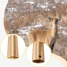 Deer Call Gold Whitetail Simulation Calling Tool Crow Squirrel Bird Accessory