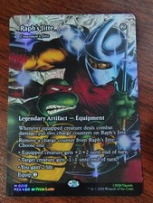 Raph's Jitte - Umezawa's Jitte (Borderless) - FOIL - MTG Ninja Turtles - LP