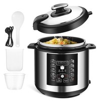 10-in-1 Electric Pressure Cooker Digital Insta Pot Programmable 6L Pot 1000W UK