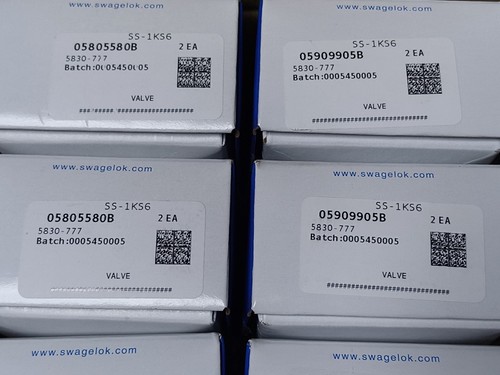 Swagelok Bonnet-integrated needle valve SS-1KS6 12 pieces - Afbeelding 3 van 3