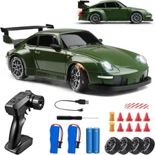 1:24 4WD RC Racing Car 2.4G 20KM/H Brushless High Speed Remote Control Drift Car