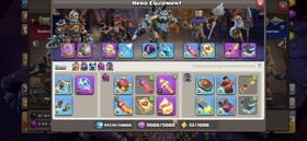 TH18 ALMOST MAX | 105/105/93/80/55 | FULLY MAXED WALLS | MAXED EQUIPMENT | CHEAP