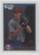 2010 Bowman Chrome Prospects Nick Hernandez Nicholas Hernandez #BCP123 0i6