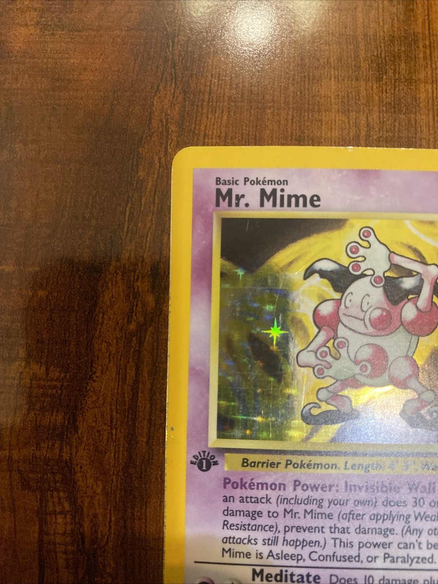 ポケモン - Mr.Mime バリヤード 1ED 1st Edition 英語版 6/64 ポケモン - Mr.Mime バリヤード 1ED 1st Edition 英語版 6/64