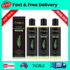 3PCS Rosemary Shampoo Hydrolyzed Keratin Thickening Moisturizing Hair Care