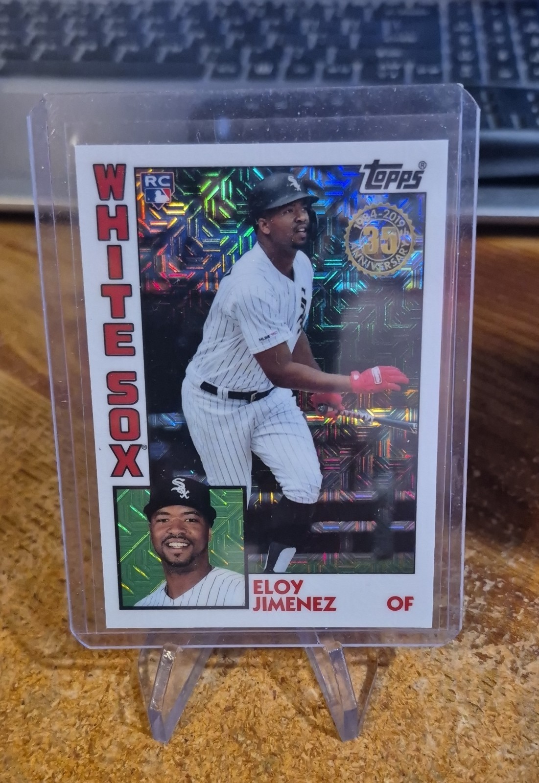 2019 Topps Update Silver Pack - 1984 Topps Baseball Chrome Eloy Jimenez #T84U-12