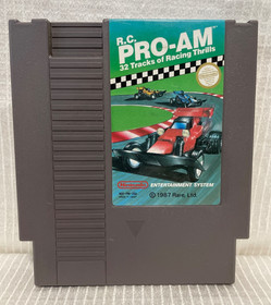 NINTENDO NES GAME R.C.PRO-AM PREOWNED PLAYED TESTED & WORKS