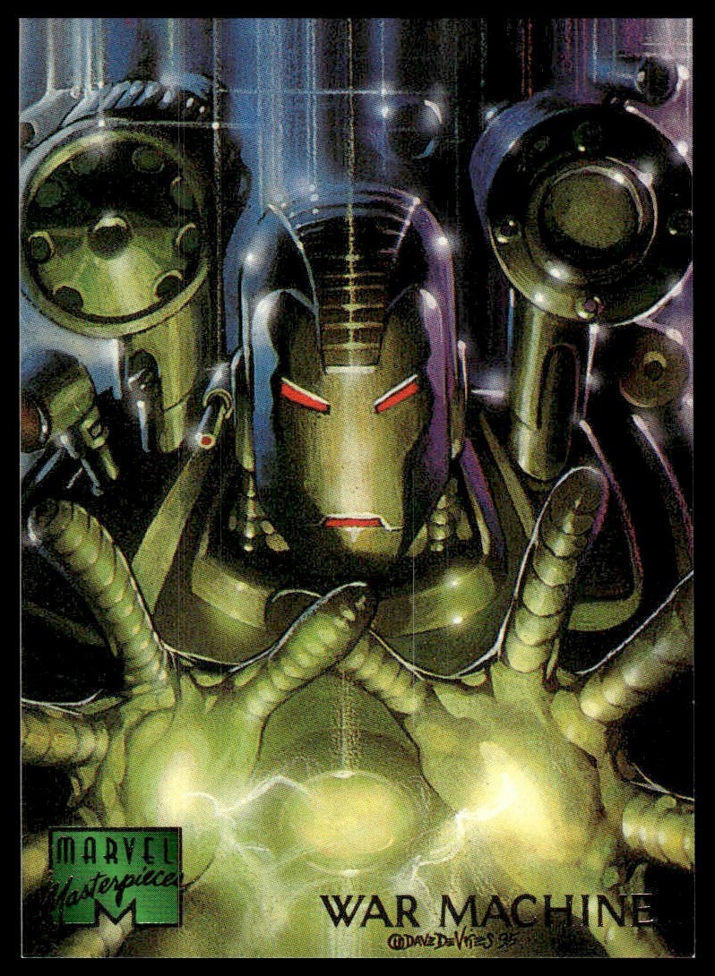 1995 Fleer Marvel Masterpieces War Machine #109