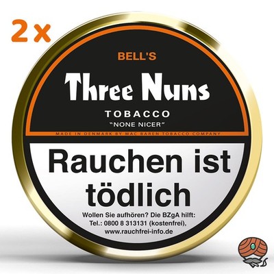 Bell´s Three Nuns ''None Nicer'' Pfeifentabak 2x 50g Dose