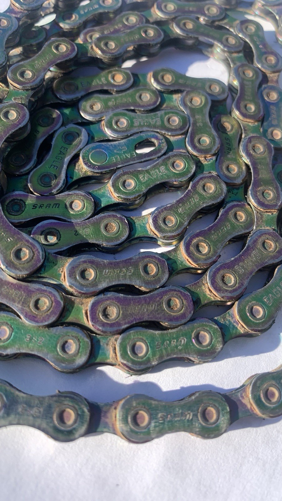 SRAM XX1 12 Speed Chain 113 Link RAINBOW ---  NO WEAR