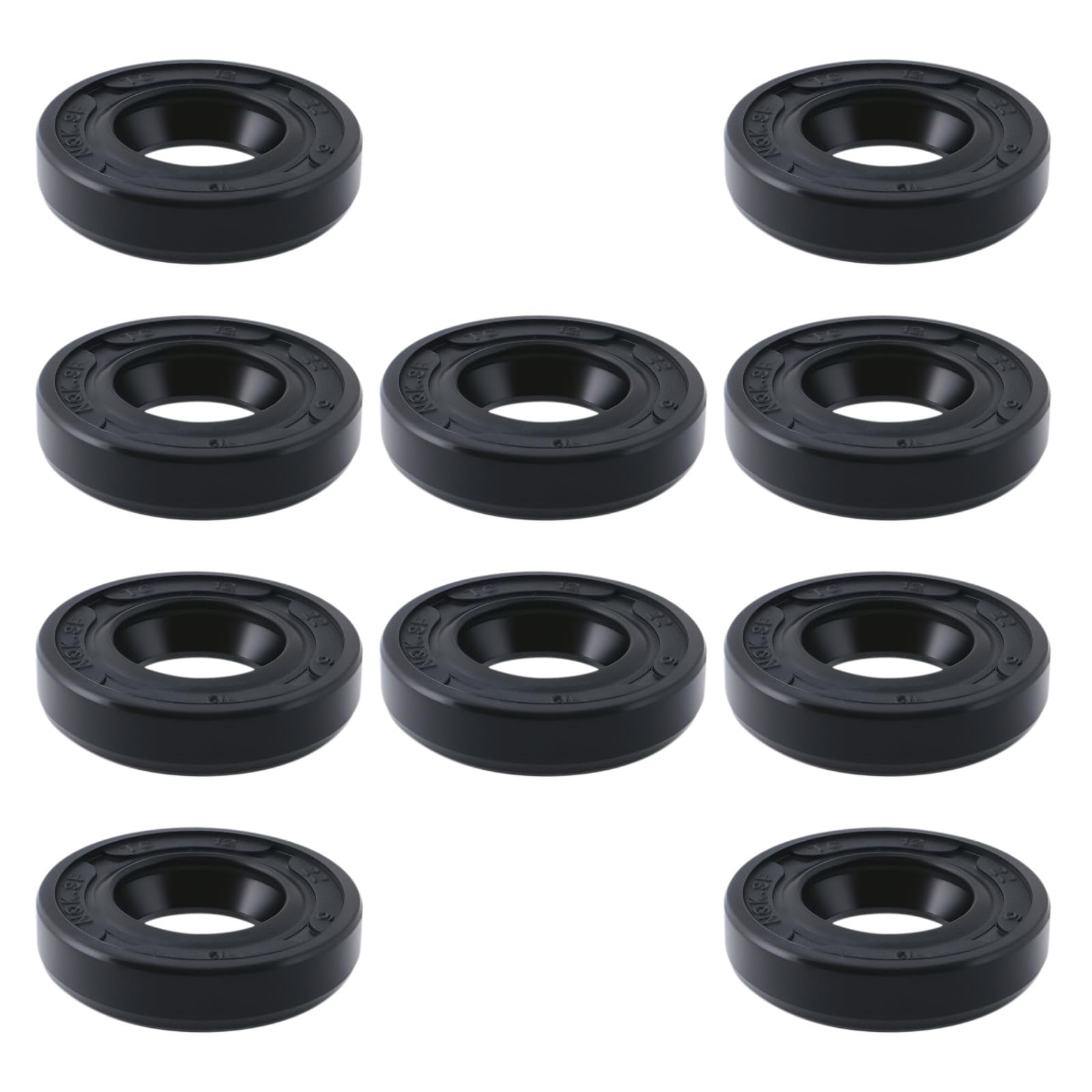 Bague d'étanchéité double lèvre 12x22x5 en caoutchouc nitrile NBR