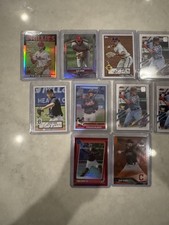 Topps 2021 MLB Rookie Card Lot 10 - Bohm, Mize, Lindor, Bart, Bieber