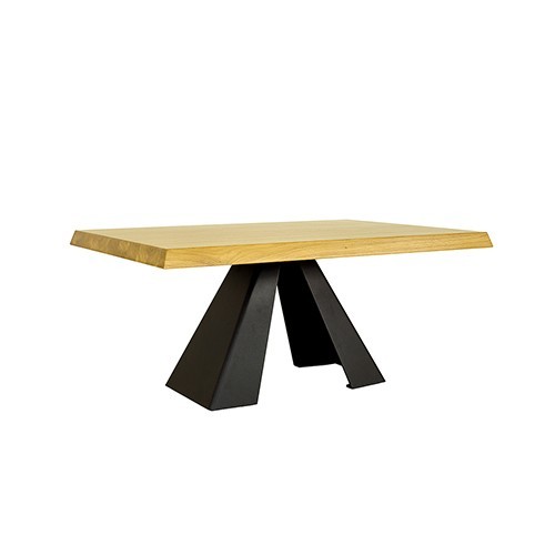 Design Couchtisch Wohnzimmertisch Sofatisch Beistelltisch Massiv Vollholz Holz-image