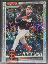 2026 Topps Series 1 Celeb Patrick Bailey Confetti SP*(#7) ⚾️🇺🇸✨