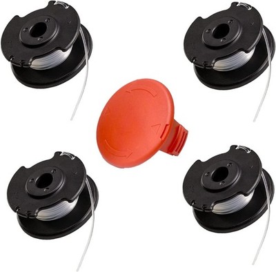 4 Stück Ersatzfadenspule,für Einhell Akku-Rasentrimmer GE-CT 18/28 Li,GE-CT 1...