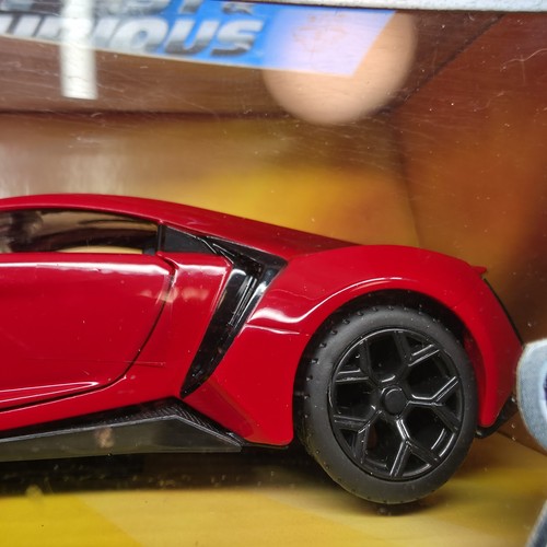 Jada Toys Lykan HyperSport Rápido y Furioso Serie 7 - 97386 Nuevo En Caja Rojo 1:32 - Imagen 5 de 9