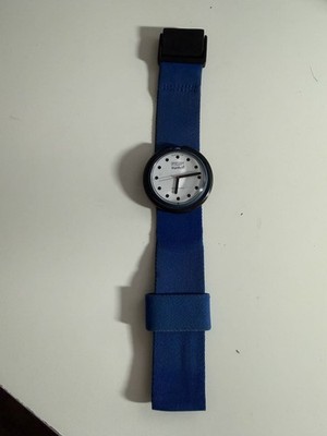 Pop SWATCH ''Blue Ribbon'' (BS001) , Swatchuhr, Vintage, Retro