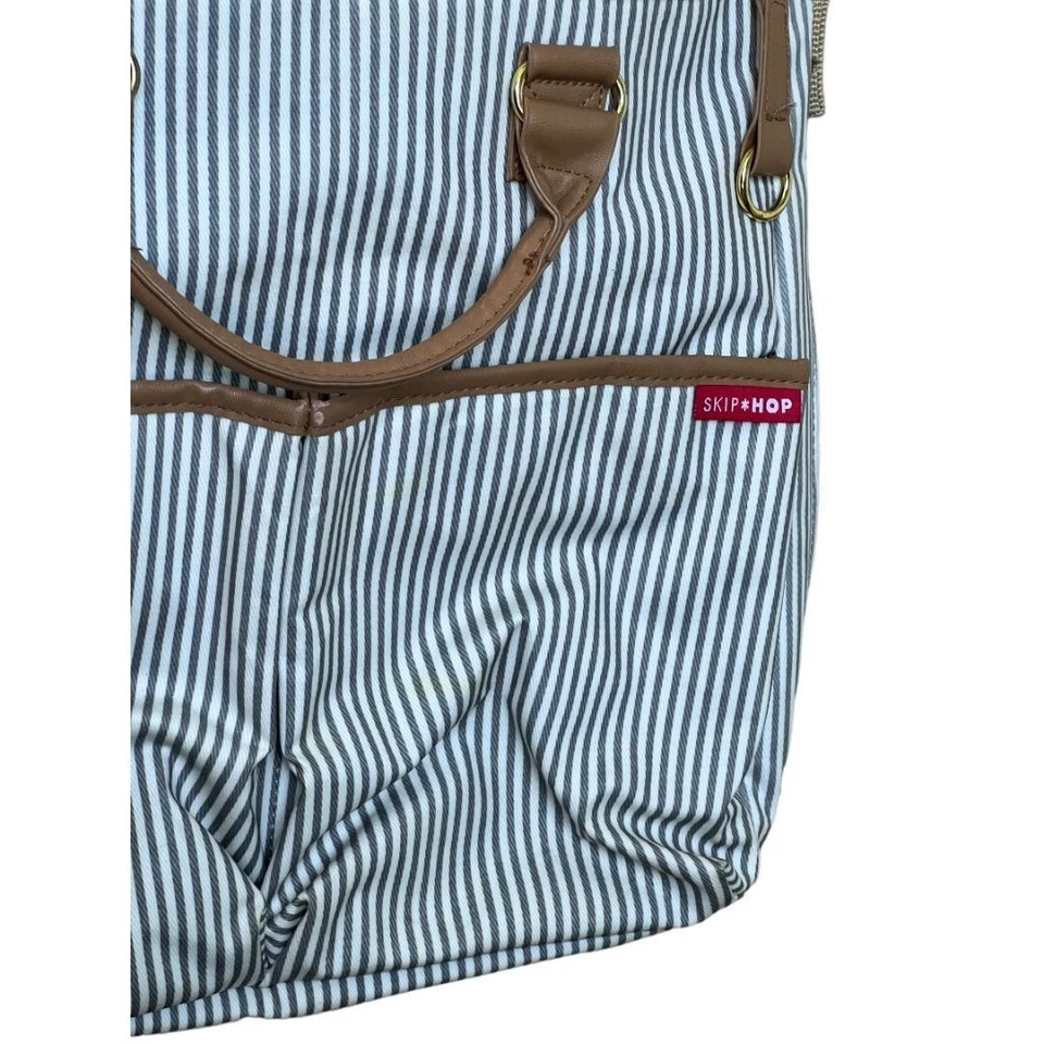 Skip Hop Diaper Bag Iconic Duo Signature Tote with Changing Pad & Stroller Attac - Image 3 of 4