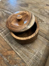 Men's Barber Wood wooden Shaving Bowl Cup Mug for Shaving Soap & Cream Hand Made