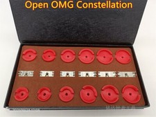 18 pcs/set Strong Aluminum Alloy Watch Bezel Dies Set For Crystal Case press