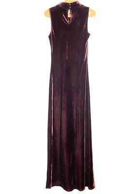 chinese dress ladies Baltic Born Womens Veronica Velvet Maxi Dress | Espresso main image 0