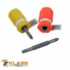 2 in 1 Stubby Screwdriver Set by KlassTools