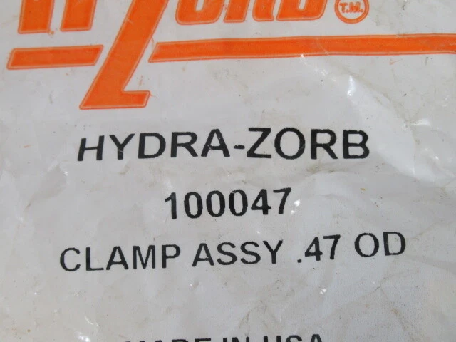 Hydra Zorb 100047 Cushion Clamp Assembly .47