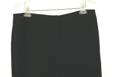 Women's Dress Pants Size 16 Petite Loose Fit Slacks Black 34 x 30.5 | eBay