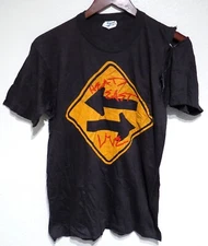 vtg HEAD EAST LIVE 1979 Album Rock t-shirt Fits SMALL Road Sign damaged 70s