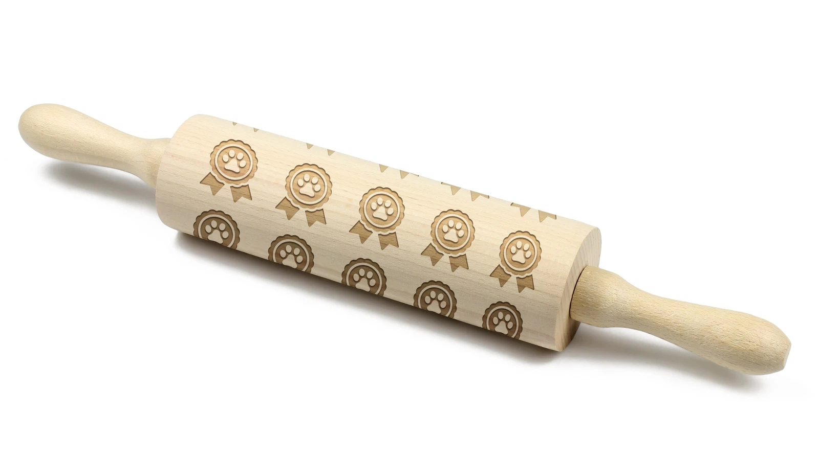 Dog Badge Rolling Pin Art-Dog