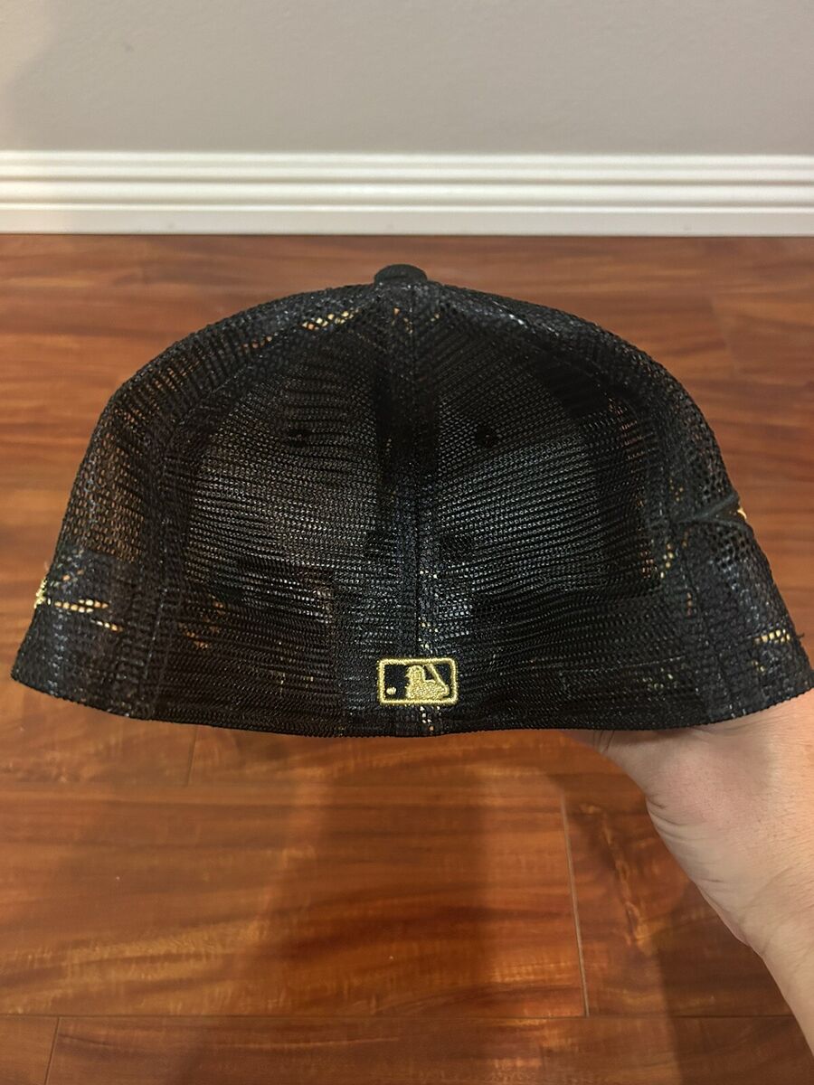 LA Dodgers New Era Black Gold 2022 Trucker All Star 59FIFTY LA Dodgers New Era Black Gold 2022 Trucker All Star 59FIFTY