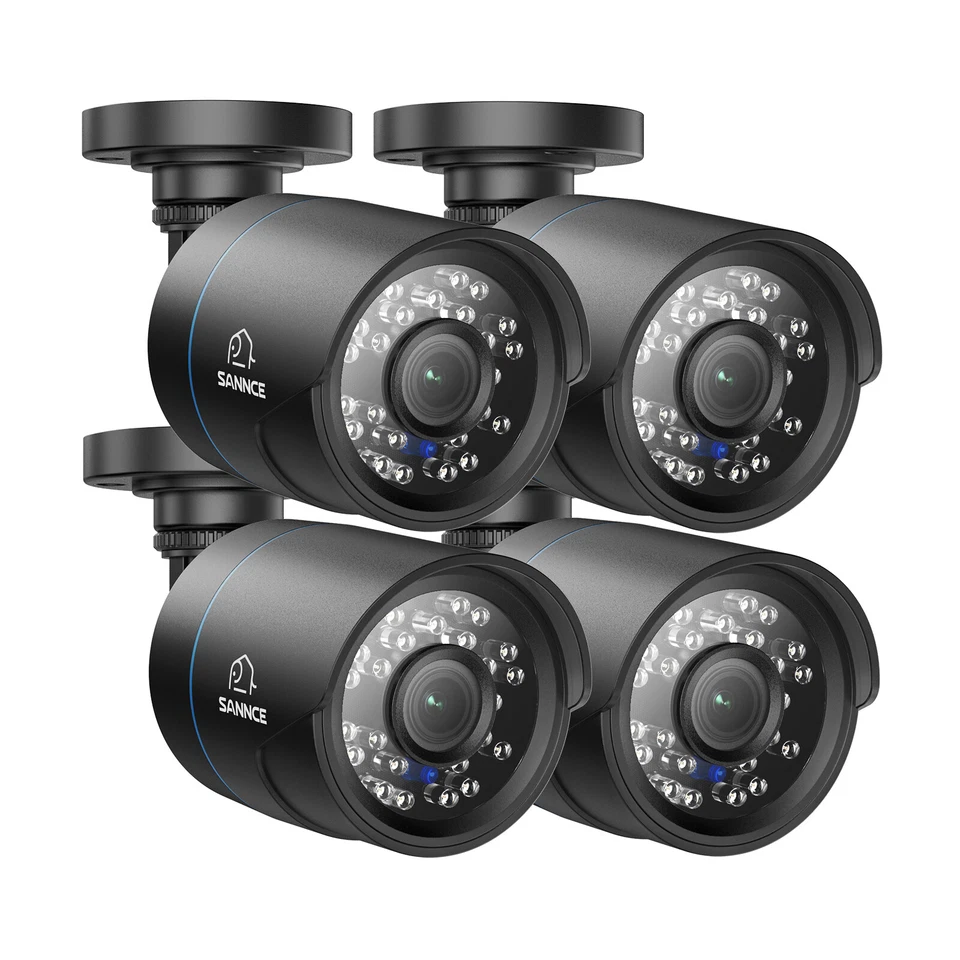 SANNCE 1080P CCTV Cámara de Seguridad para el Hogar Exterior Visión Nocturna Impermeable CORTE IR Foto 2 de 4
