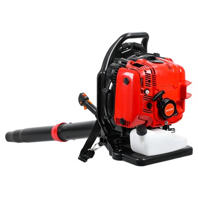 75.6CC 4-Stroke Backpack Gas Leaf Blower, Snow Blower Cruise Control (Red)