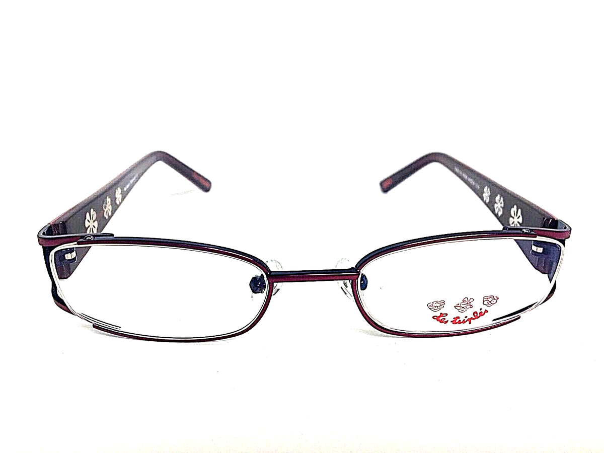 ★Les Triples★ Les Triples Girl Kids Eyeglasses Lunettes Frame TRI 135 RSB Pink