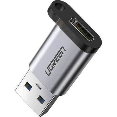 Adapter USB-C auf USB-A Ugreen US276 Ladeadapter Konverter USB Grau