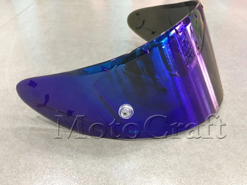 Shoei rf 1200 blue mirror visor sales