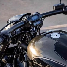 1.25" Handlebar Riser and Clamp For Harley Softail Street Bob Breakout FXBB FXDR