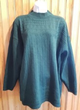 Vintage 90's COLTER BAY International Sweater One Size Fits All Green Acrylic