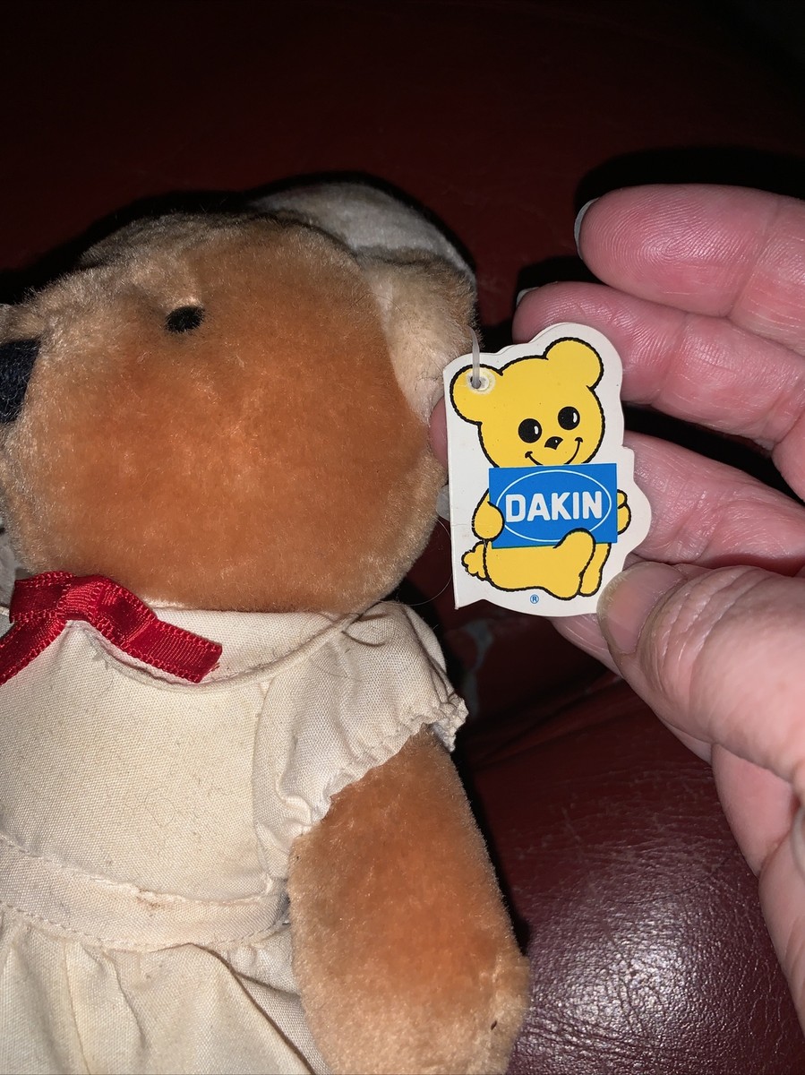 Vtg Dakin Nancy Bear Nurse #31-1380 Medical Small Plush Stuffed