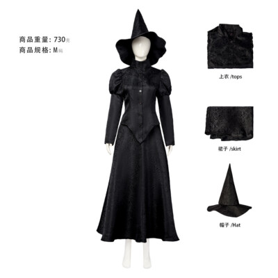 Cosplay Wicked Witch Elphaba Kleider Halloween Karneval Anzüge Full Set Kostüme