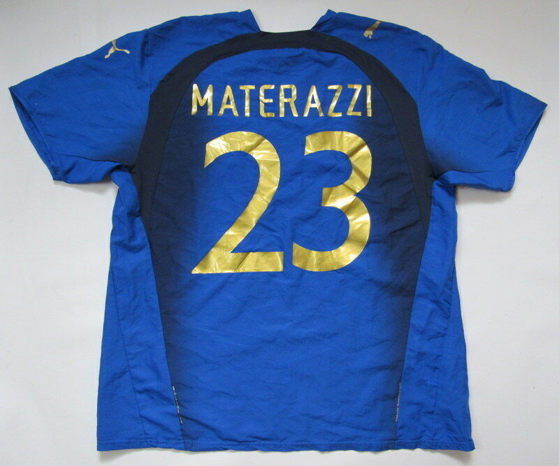 Materazzi #23 ITALIA ITALY World CUP Champions 2006 jersey Materazzi #23 ITALIA ITALY World CUP Champions 2006 jersey