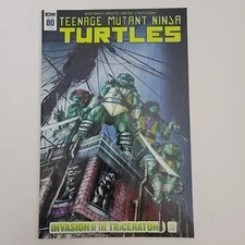 Teenage Mutant Ninja Turtles #80 1:10 Todd Galusha Ratio Variant