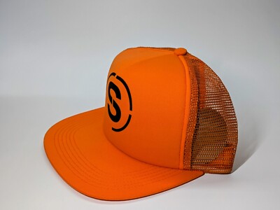 Vintage Stussy Mil Spec Safety Orange Hat SAMPLE Never Worn | eBay