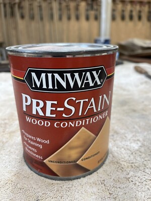 Minwax Oil-Based PRE-STAIN 1 qt. Wood Conditioner Prevent Blotchiness
