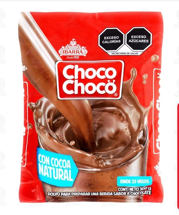 1 Chocolate Ibarra Choco Choco En Polvo 300 Gramos (10.58oz) Cholocate en Polvo