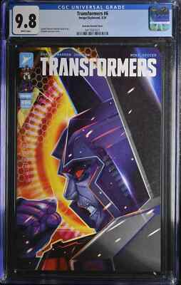 Transformers 6 C 1:10 CGC 9.8 Image Comics/Skybound FREE SHIPPING!