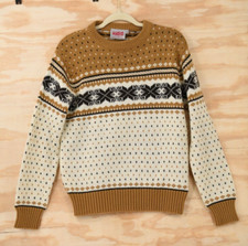 Vintage 1166 Collection Ski Crew Acrylic Sweater Unisex Medium